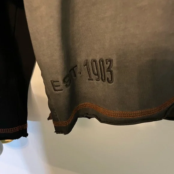 Harley-Davidson Gray and Black Long Sleeve Shirt. Size XL - Picture 4 of 6